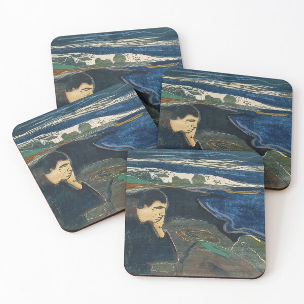 Item preview, Evening, Melancholy I - Edvard Munch designed and sold by Onodera.