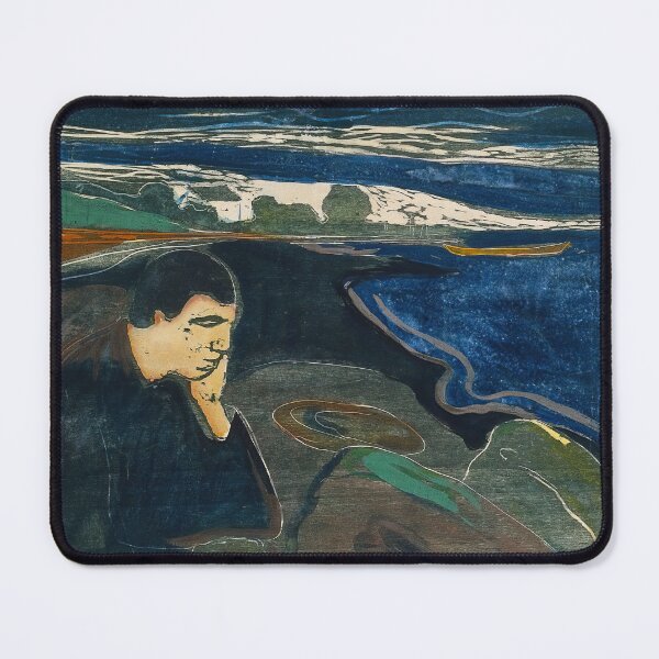 Item preview, Evening, Melancholy I - Edvard Munch designed and sold by Onodera.