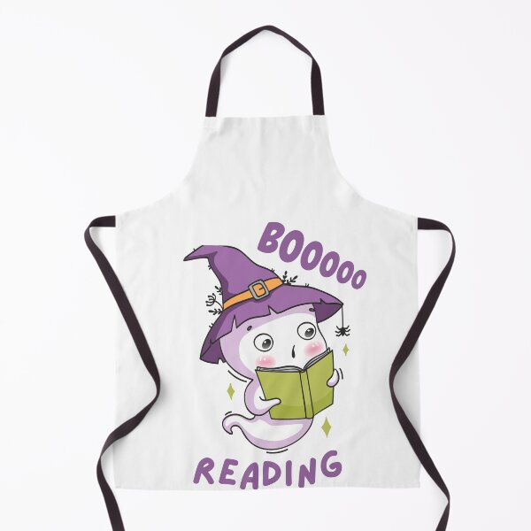 Item preview, cute ghost book reading teacher school funny halloween designed and sold by TThousand.