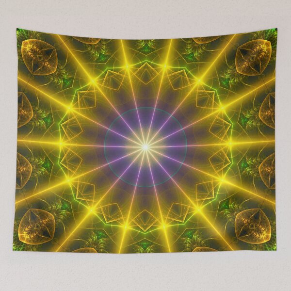 Item preview, Golden Mandala 1 designed and sold by Warren Paul Harris.
