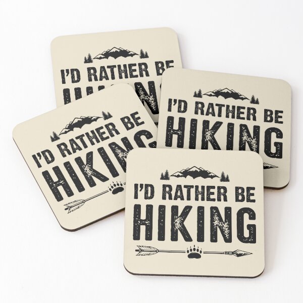 Item preview, I'd rather be hiking designed and sold by iskapa.