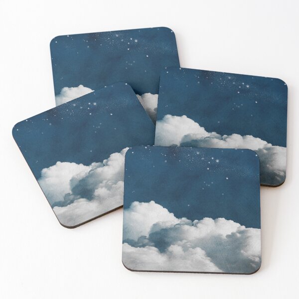 Item preview, Cloud Painting With Stars designed and sold by Dyrk Wyst Redbubble Shop.