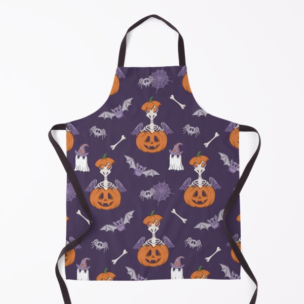 Item preview, Skeleton Chick Katami Halloween Pattern designed and sold by InkofNocturna.