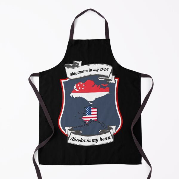 Item preview, Singapore in my DNA, Alaska in my heart Heritage designed and sold by Tony ⭐⭐⭐⭐⭐.