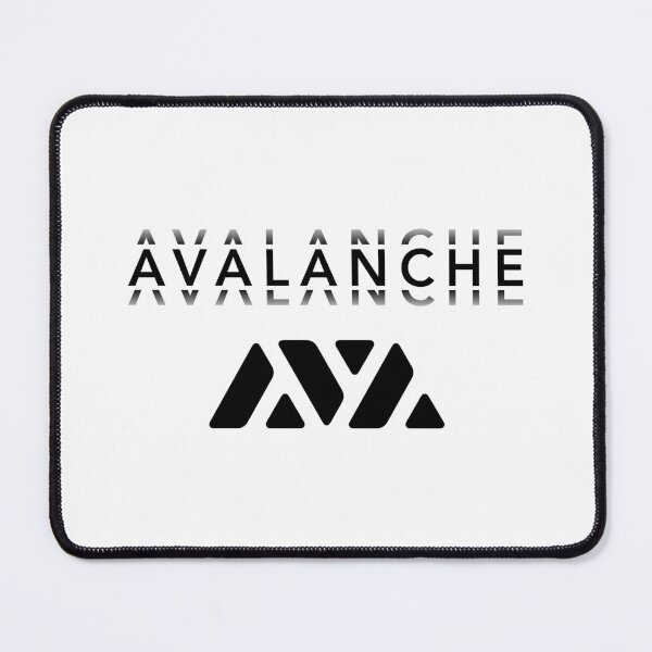 Item preview, Avalanche AVAX Crypto Altcoin - Triple Logo designed and sold by CryptoMoods.