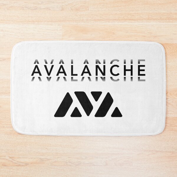 Item preview, Avalanche AVAX Crypto Altcoin - Triple Logo designed and sold by CryptoMoods.