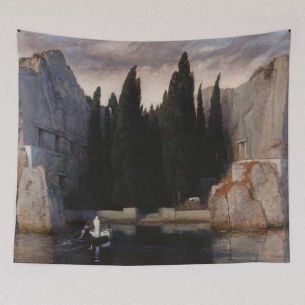 Item preview, The Isle of the Dead - Arnold Bocklin designed and sold by ArsVincitOmnia.
