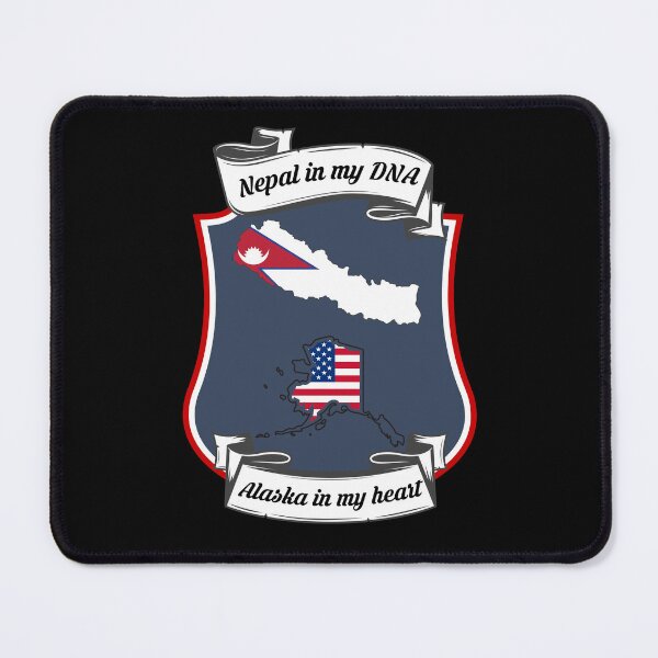 Item preview, Nepal in my DNA, Alaska in my heart Heritage designed and sold by Tony ⭐⭐⭐⭐⭐.