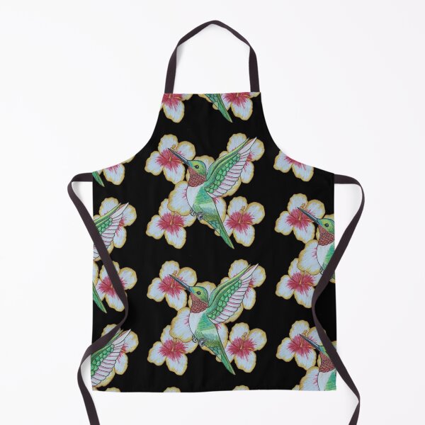 Item preview, Hummingbird with Hibiscus Flower designed and sold by Redtailedbailys.