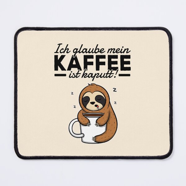 Item preview, I think my coffee is broken Always tired sayings designed and sold by Team150Designz.