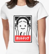 Hot Dog Meme Women's Fitted T-Shirt