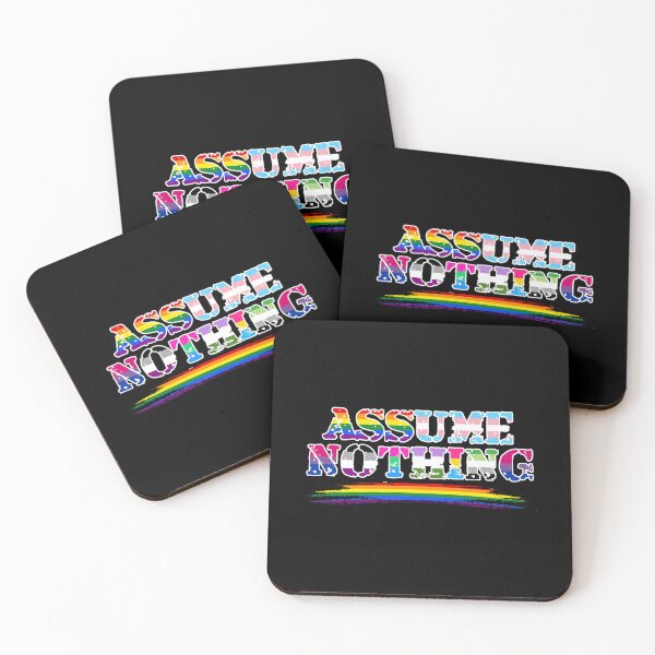 Item preview, Assume Nothing - Queer Pride  designed and sold by anozieqaqaac.