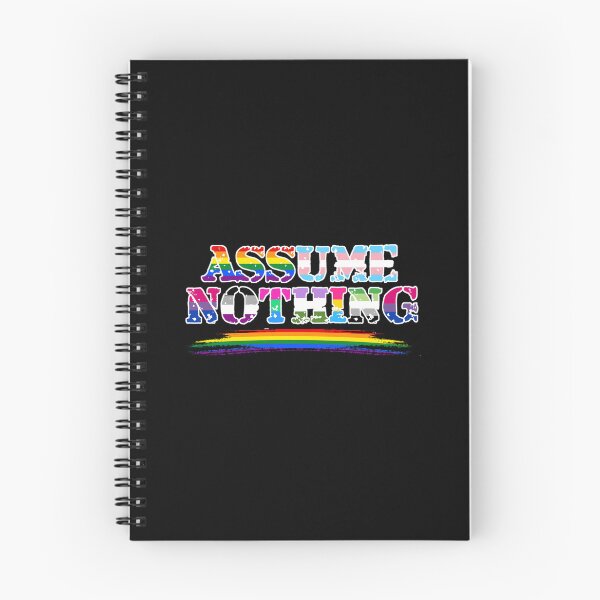 Item preview, Assume Nothing - Queer Pride  designed and sold by anozieqaqaac.
