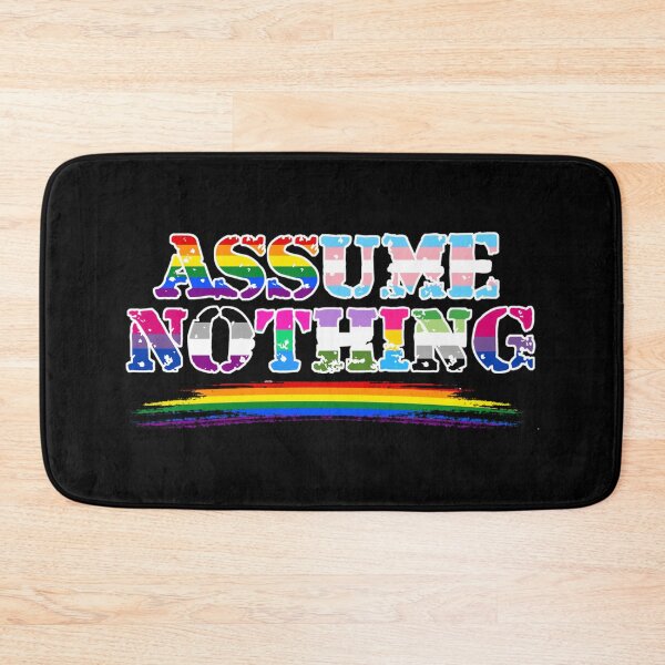 Item preview, Assume Nothing - Queer Pride  designed and sold by anozieqaqaac.