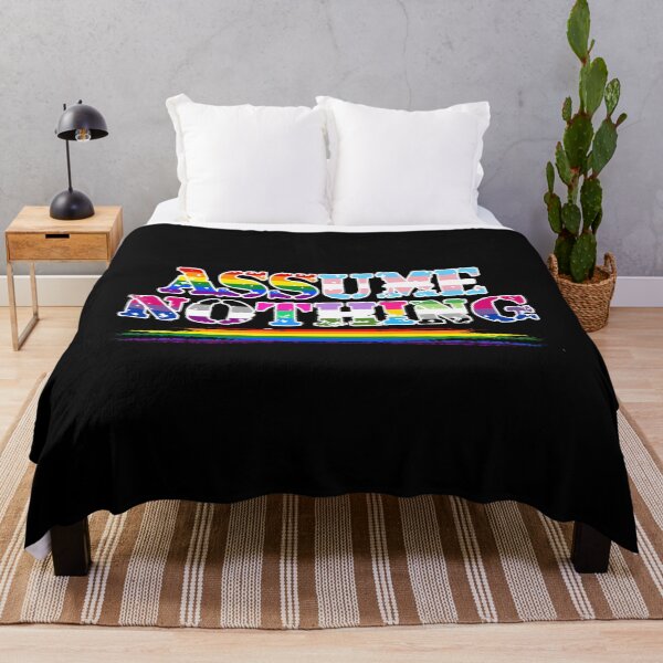 Item preview, Assume Nothing - Queer Pride  designed and sold by anozieqaqaac.