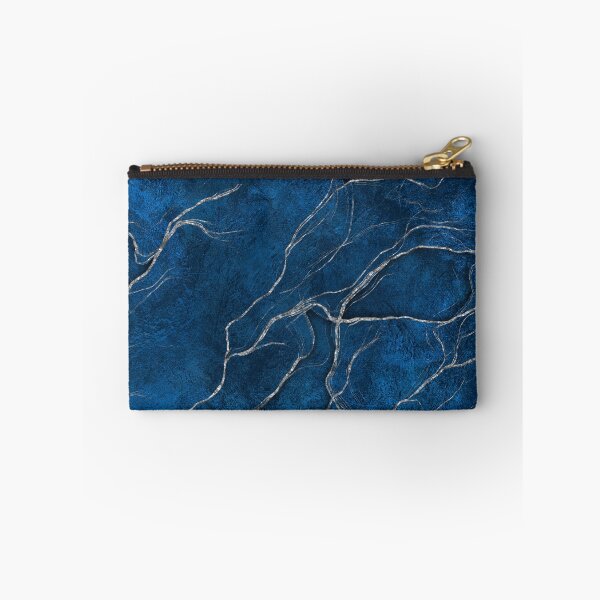 Item preview, Dark Blue and Silver Abstract N1 designed and sold by k9printart.