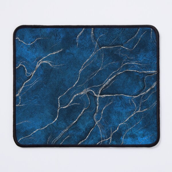 Item preview, Dark Blue and Silver Abstract N1 designed and sold by k9printart.