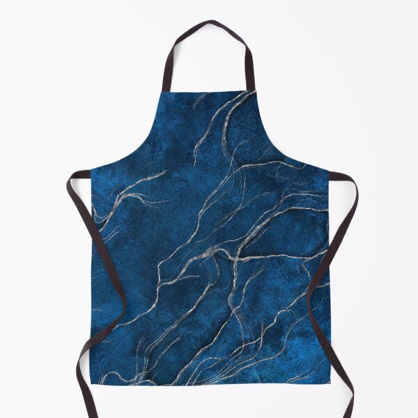 Item preview, Dark Blue and Silver Abstract N1 designed and sold by k9printart.