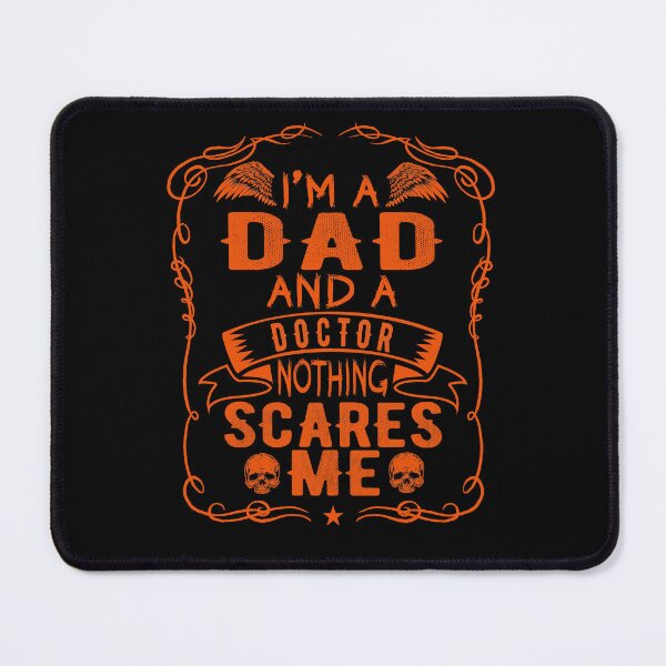 Item preview, Allhalloween soy papá y doctor nada me asusta | Día de todas las almas designed and sold by Rizty.