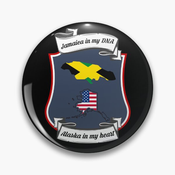 Item preview, Jamaica in my DNA, Alaska in my heart Heritage designed and sold by Tony ⭐⭐⭐⭐⭐.