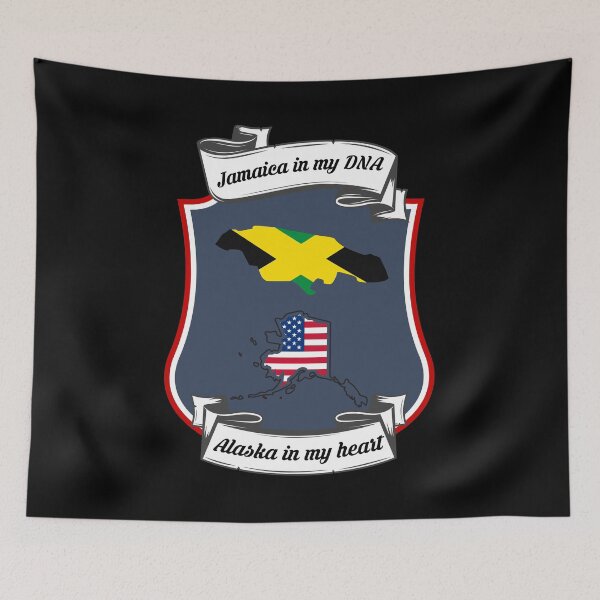 Item preview, Jamaica in my DNA, Alaska in my heart Heritage designed and sold by Tony ⭐⭐⭐⭐⭐.