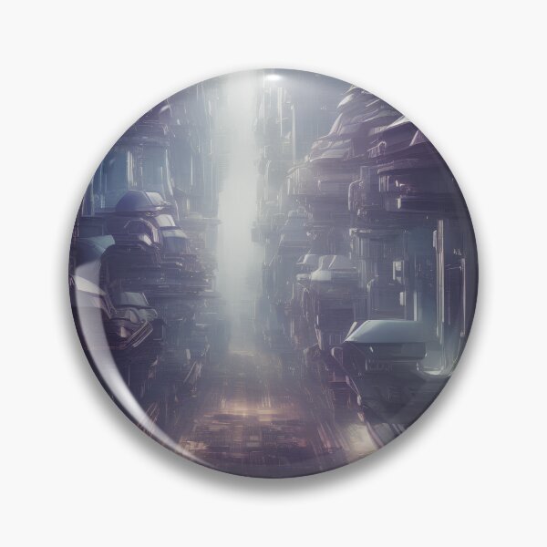 Item preview, Futuristic cityscape in abstract form designed and sold by mgtime.