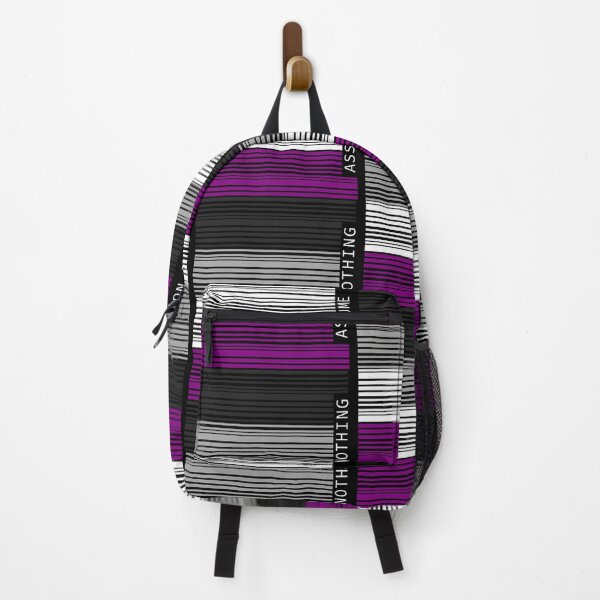 Item preview, Assume Nothing Asexual Pride Flag Barcode  designed and sold by anozieqaqaac.