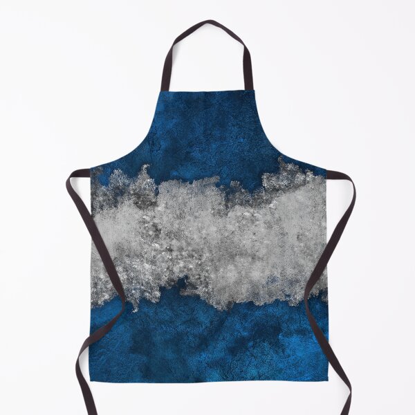 Item preview, Dark Blue and Silver Abstract N2 designed and sold by k9printart.