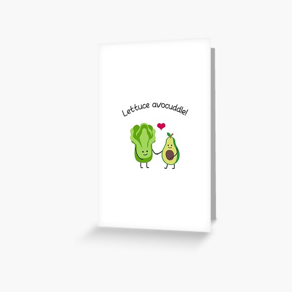 Item preview, Avocado Lover - Lettuce Avocuddle  designed and sold by Bannie.