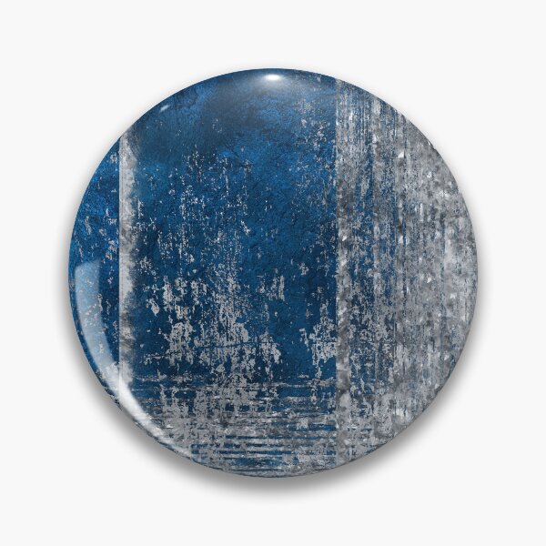 Item preview, Dark blue and silver grunge abstract designed and sold by k9printart.