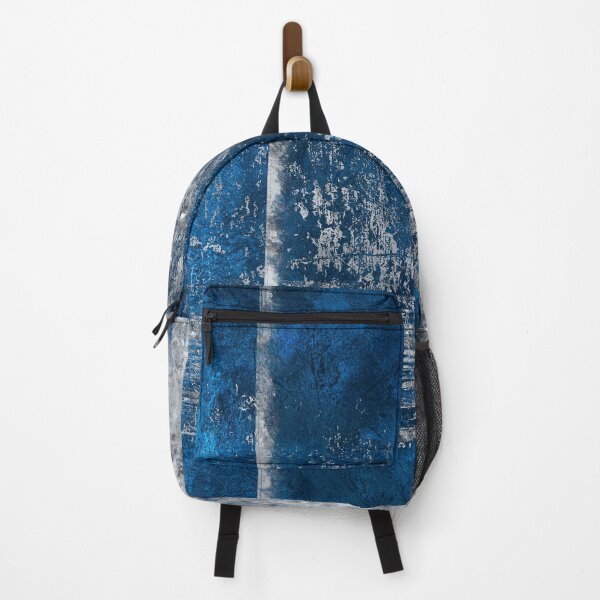 Item preview, Dark blue and silver grunge abstract designed and sold by k9printart.