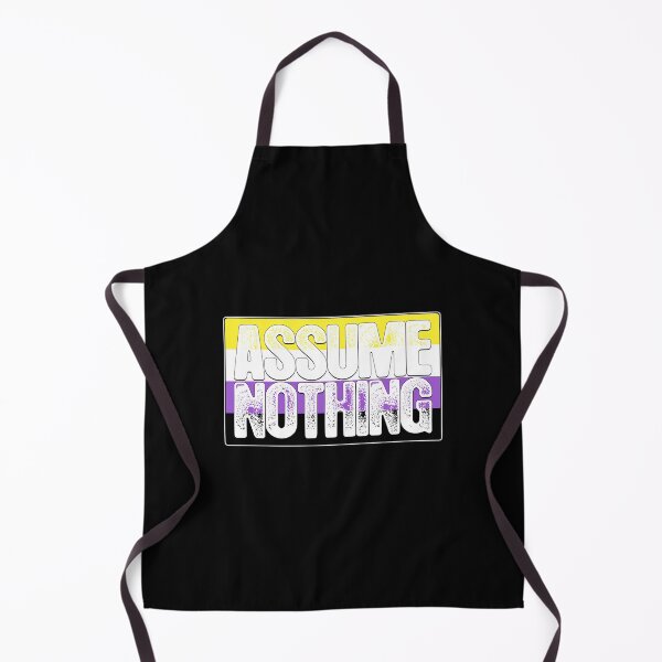 Item preview, Assume Nothing Non-Binary Pride Flag designed and sold by anozieqaqaac.