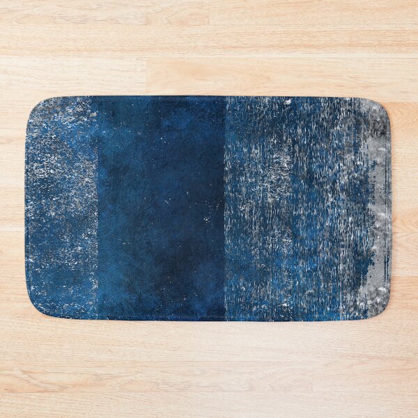 Item preview, Dark blue and silver grunge abstract designed and sold by k9printart.