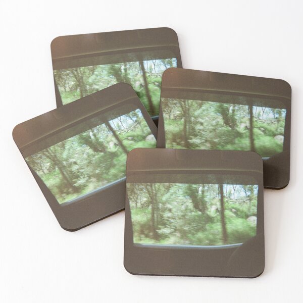 Item preview, Nature through window on road trip 35mm photography designed and sold by Dominique Tassell.