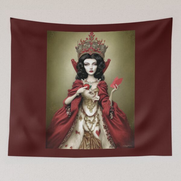Item preview, The Queen in Scarlet designed and sold by CherryBlack.