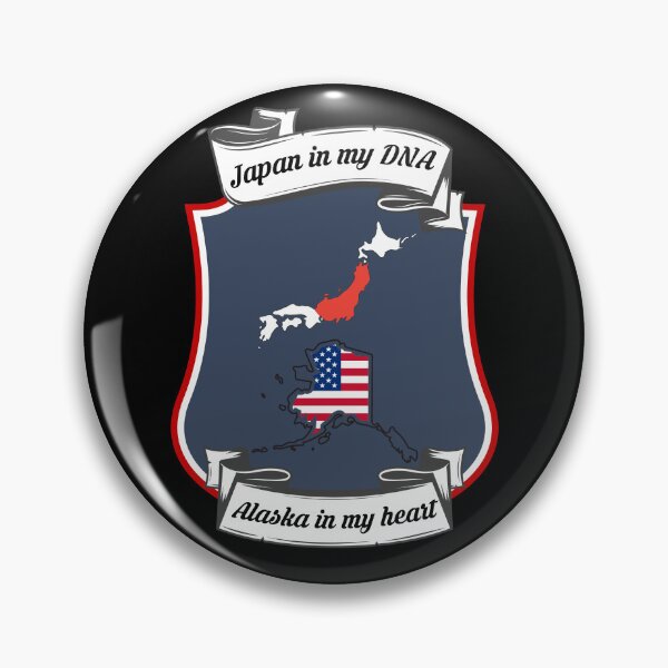 Item preview, Japan in my DNA, Alaska in my heart Heritage designed and sold by Tony ⭐⭐⭐⭐⭐.