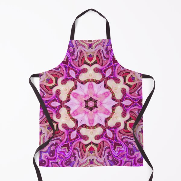 Item preview, Boho Vibes Abstract Kaleidoscope Maximalism Hippie Style Eclectic Mix of Pink Lilac Cream 2 of 16 designed and sold by Beachy.