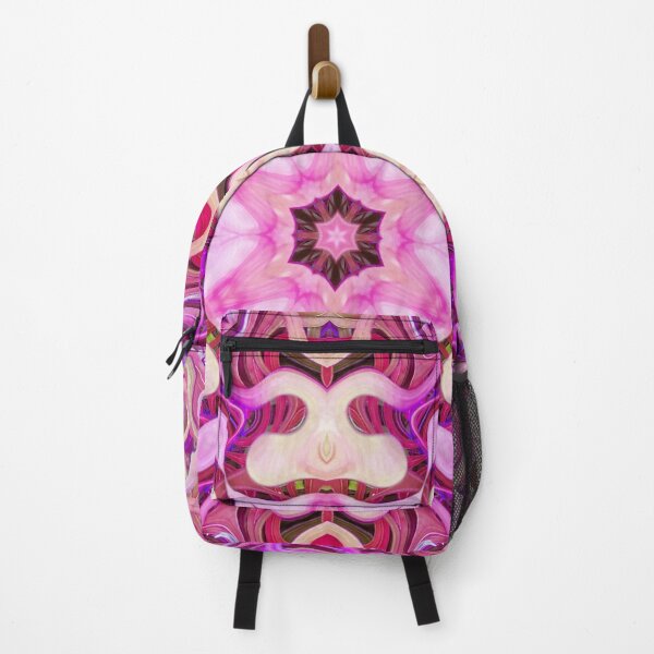 Item preview, Boho Vibes Abstract Kaleidoscope Maximalism Hippie Style Eclectic Mix of Pink Lilac Cream 2 of 16 designed and sold by Beachy.