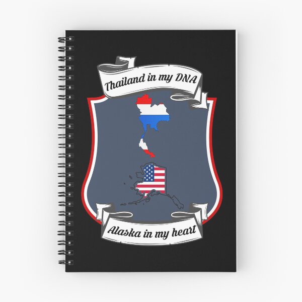 Item preview, Thailand in my DNA, Alaska in my heart Heritage designed and sold by Tony ⭐⭐⭐⭐⭐.
