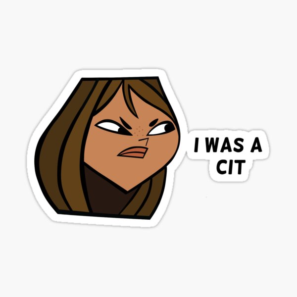 total drama - Total Drama Island Courtney Zoey Gwen J - Sticker