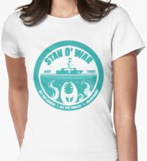 STAN O'WAR TOURS- Gravity Falls Women's Fitted T-Shirt