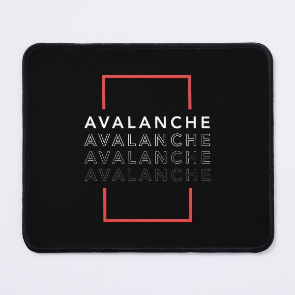 Item preview, Avalanche AVAX Crypto Altcoin - Geometric Simplicity designed and sold by CryptoMoods.