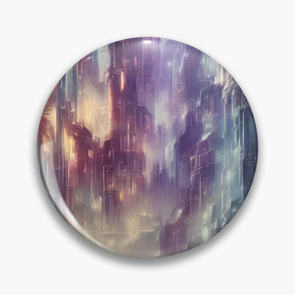Item preview,  Abstract futuristic cityscape designed and sold by mgtime.