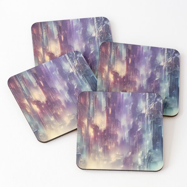 Item preview,  Abstract futuristic cityscape designed and sold by mgtime.