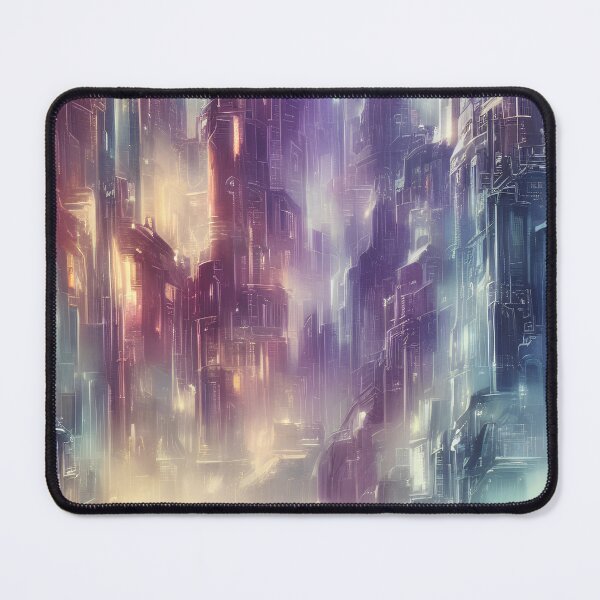 Item preview,  Abstract futuristic cityscape designed and sold by mgtime.