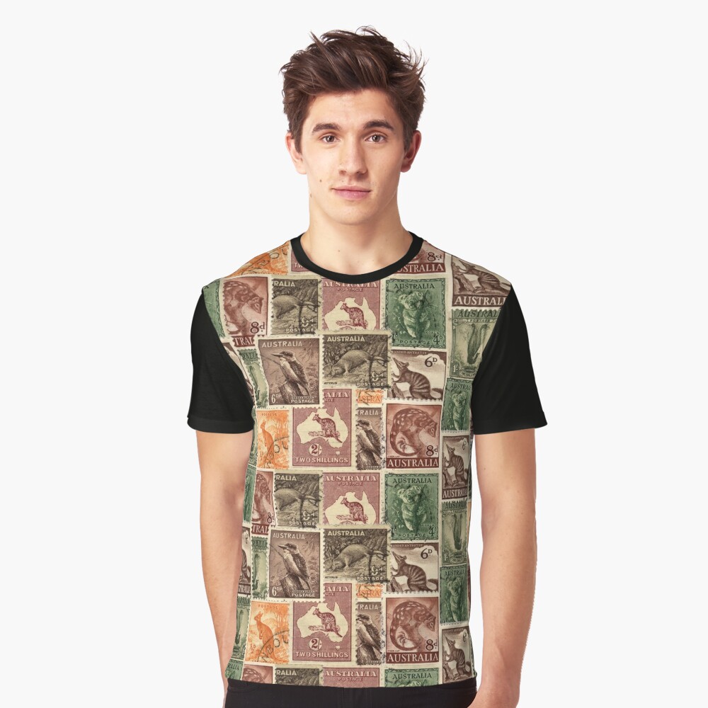 t shirts with stamps