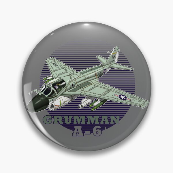 Item preview, Grumman A-6 Intruder Plane Super Jet Illustration designed and sold by Motorenkammer.