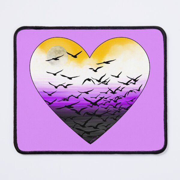Item preview, A heart full of non-binary freedom designed and sold by Art by Veya.