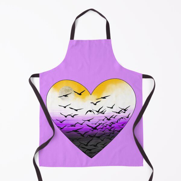 Item preview, A heart full of non-binary freedom designed and sold by Art by Veya.