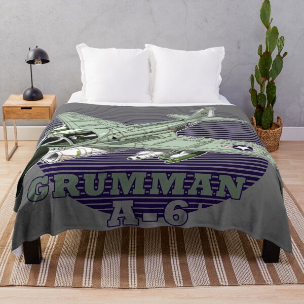 Item preview, Grumman A-6 Intruder Plane Super Jet Illustration designed and sold by Motorenkammer.